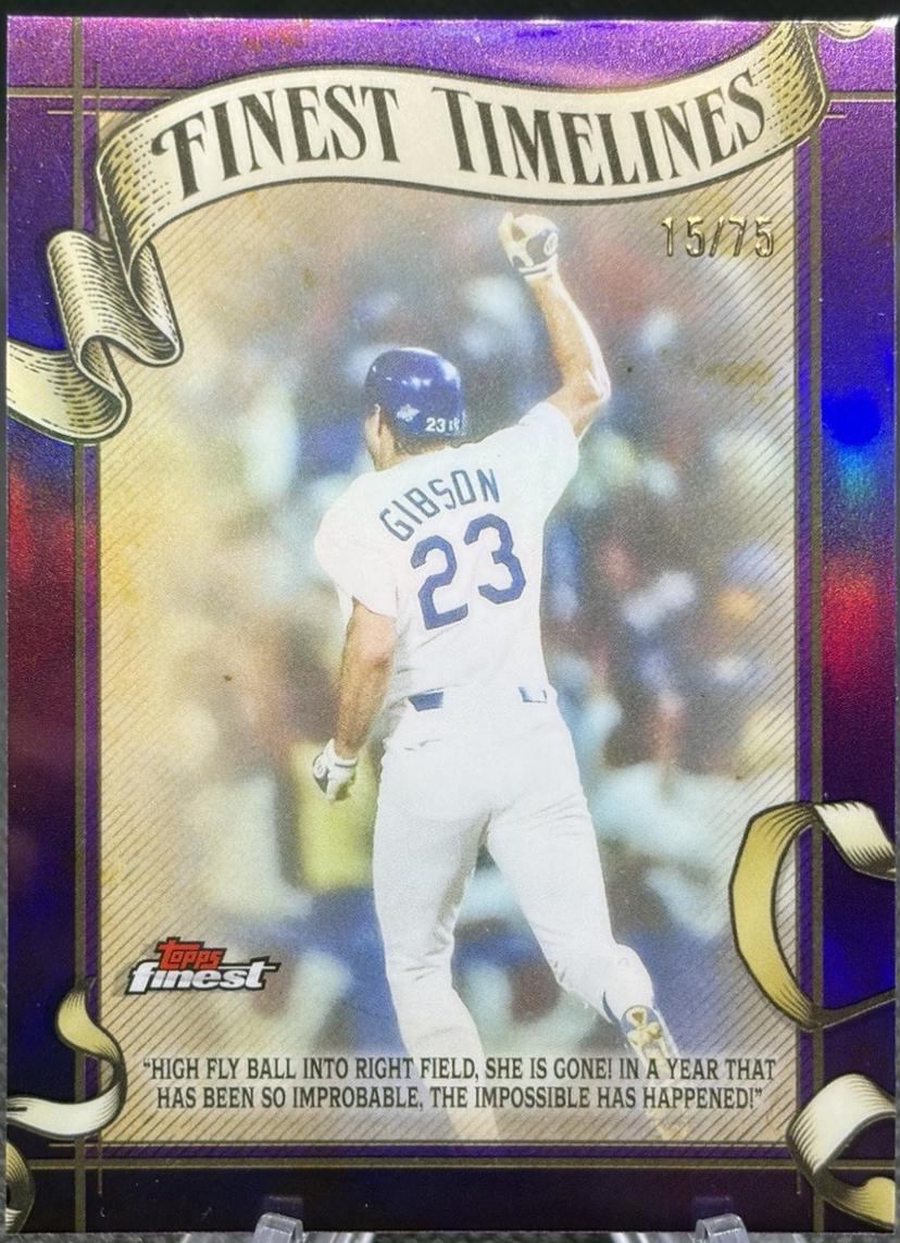 Kirk Gibson [Purple] #FT-22