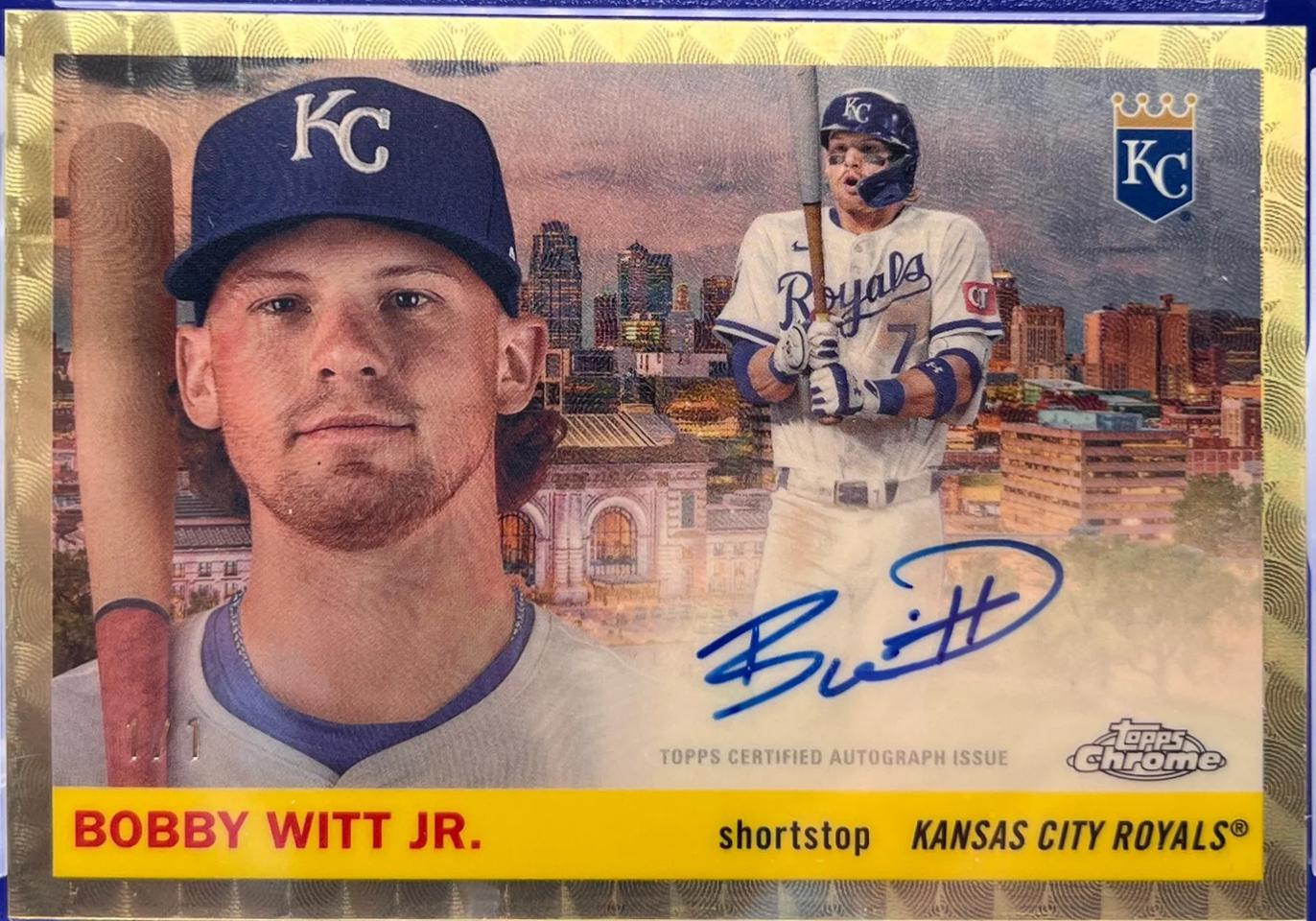 Bobby Witt Jr. [Superfractor] #55CVA-BW