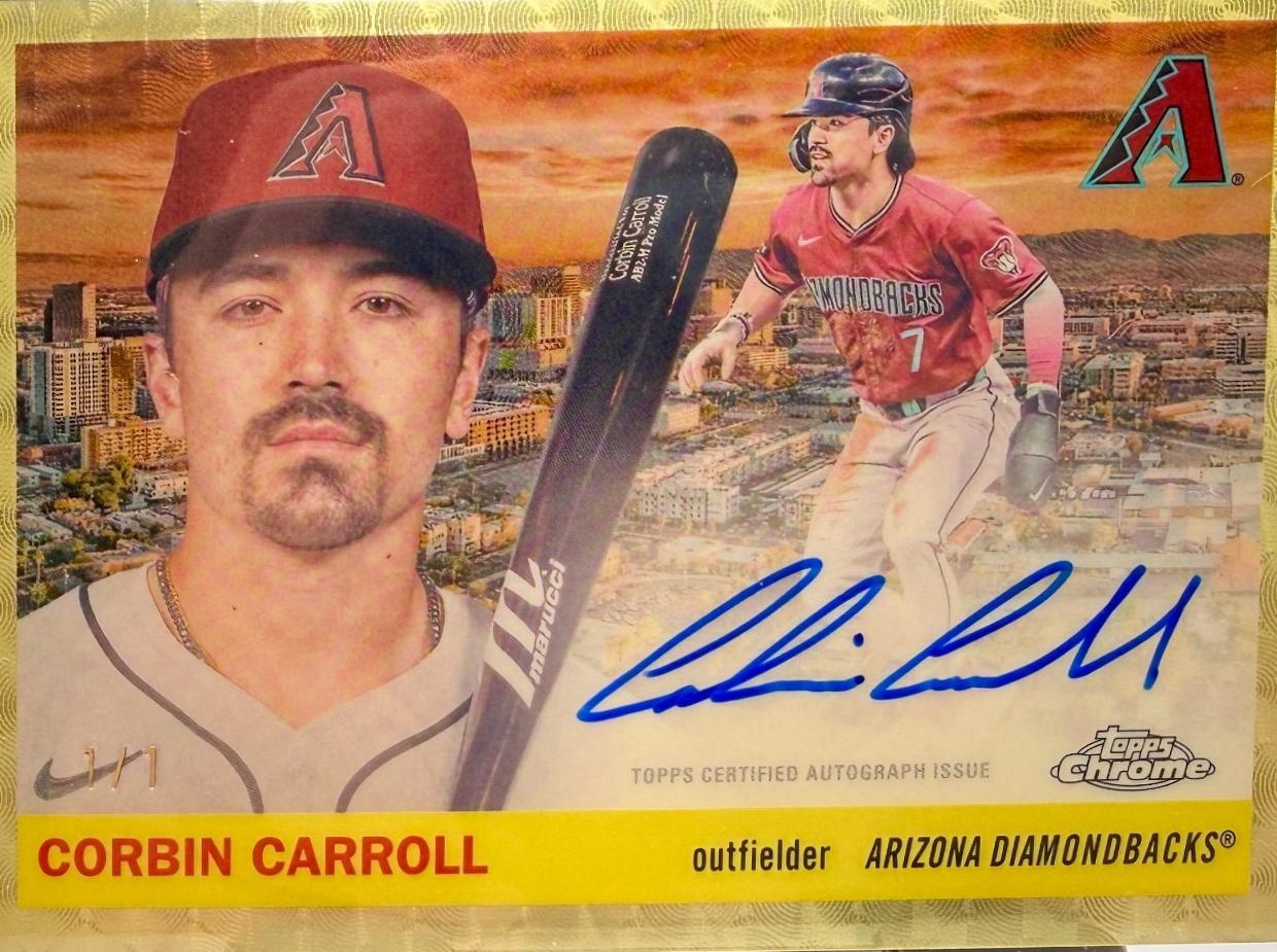 Corbin Carroll [Superfractor] #55CVA-CC