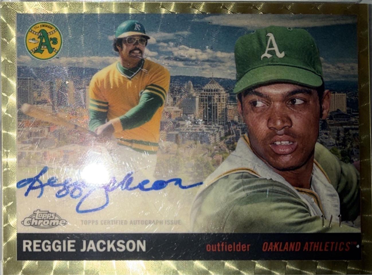 Reggie Jackson #55CVA-RJA