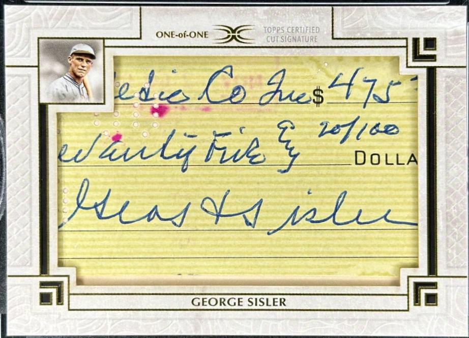 George Sisler #DCS-GS