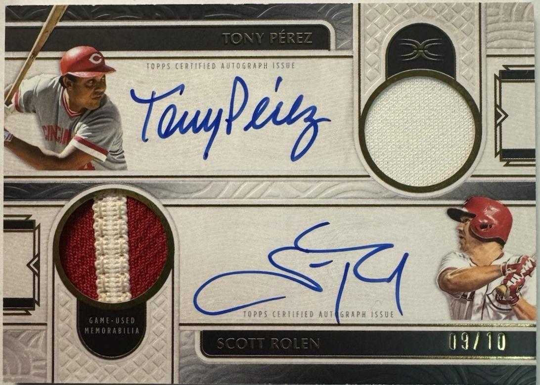Scott Rolen / Tony Perez [Black] #DARC-PR