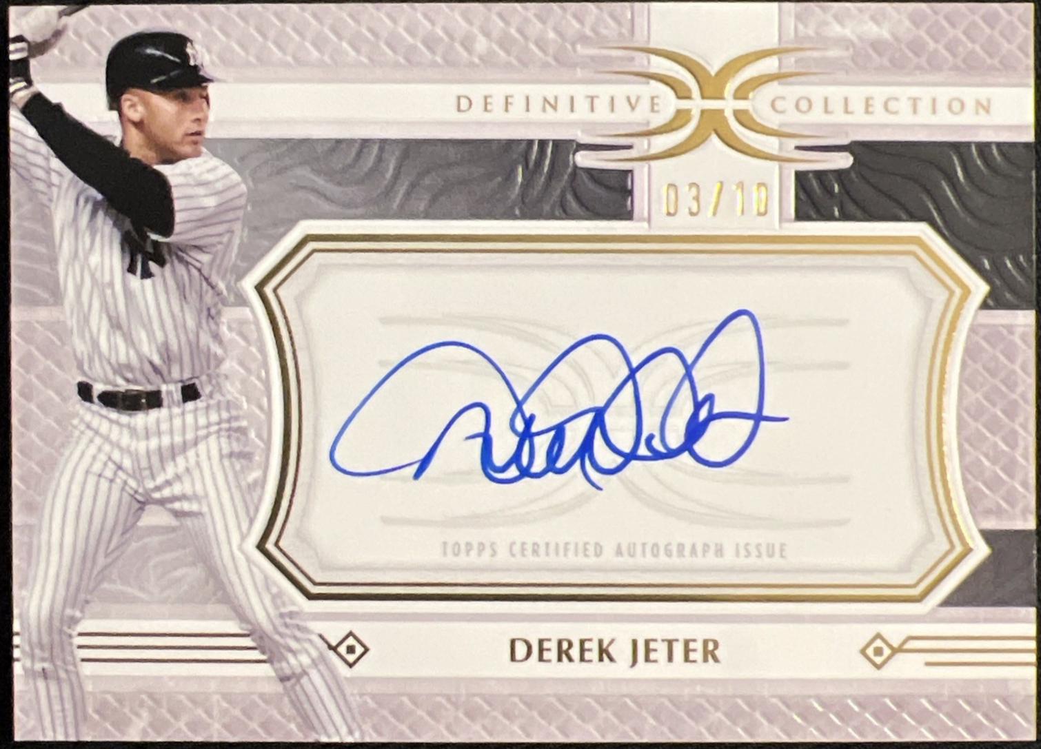 Derek Jeter [Black] #LAC-DJ