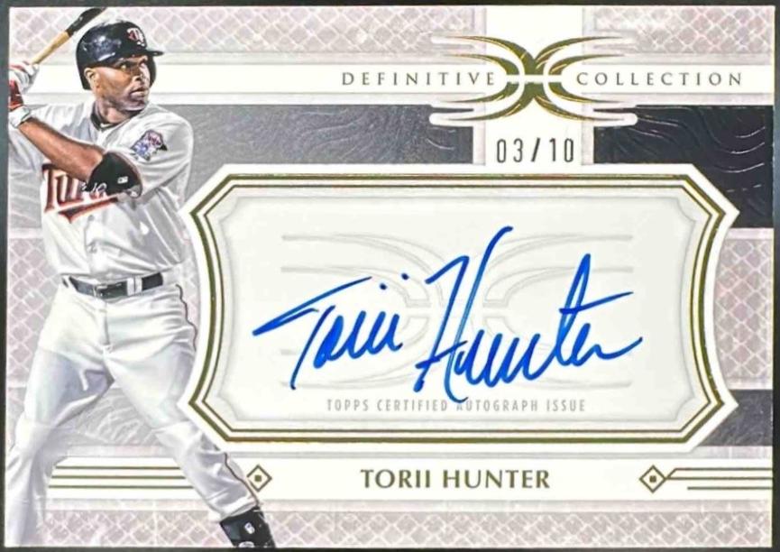 Torii Hunter [Black] #LAC-TH
