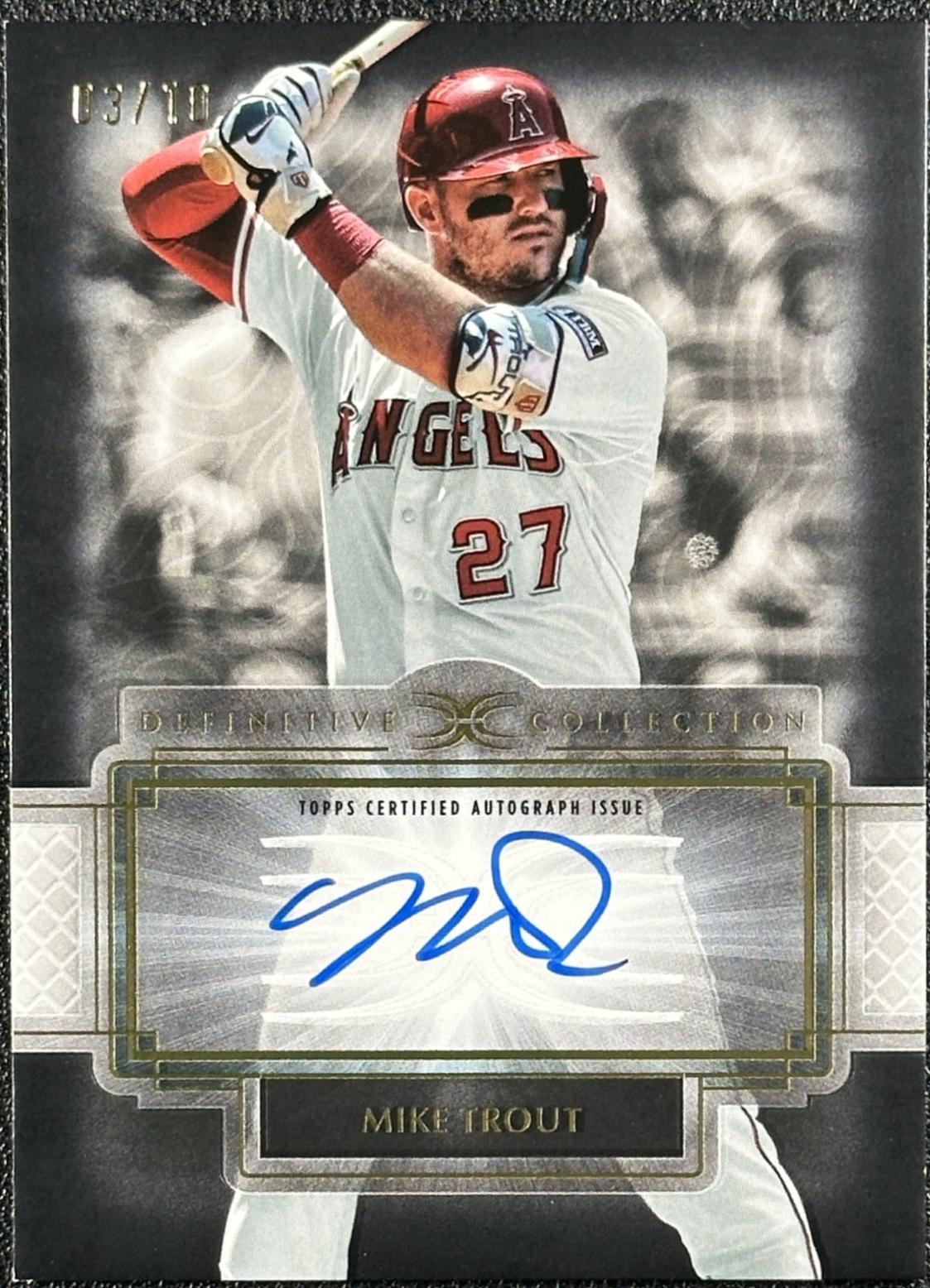 Mike Trout [Black] #DIAC-MT