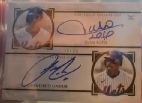 Francisco Lindor / Juan Soto #DAC-SL