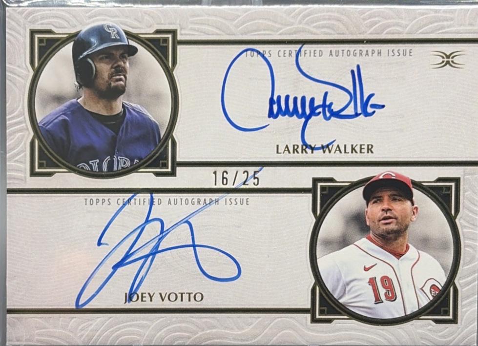 Larry Walker / Joey Votto #DAC-WV