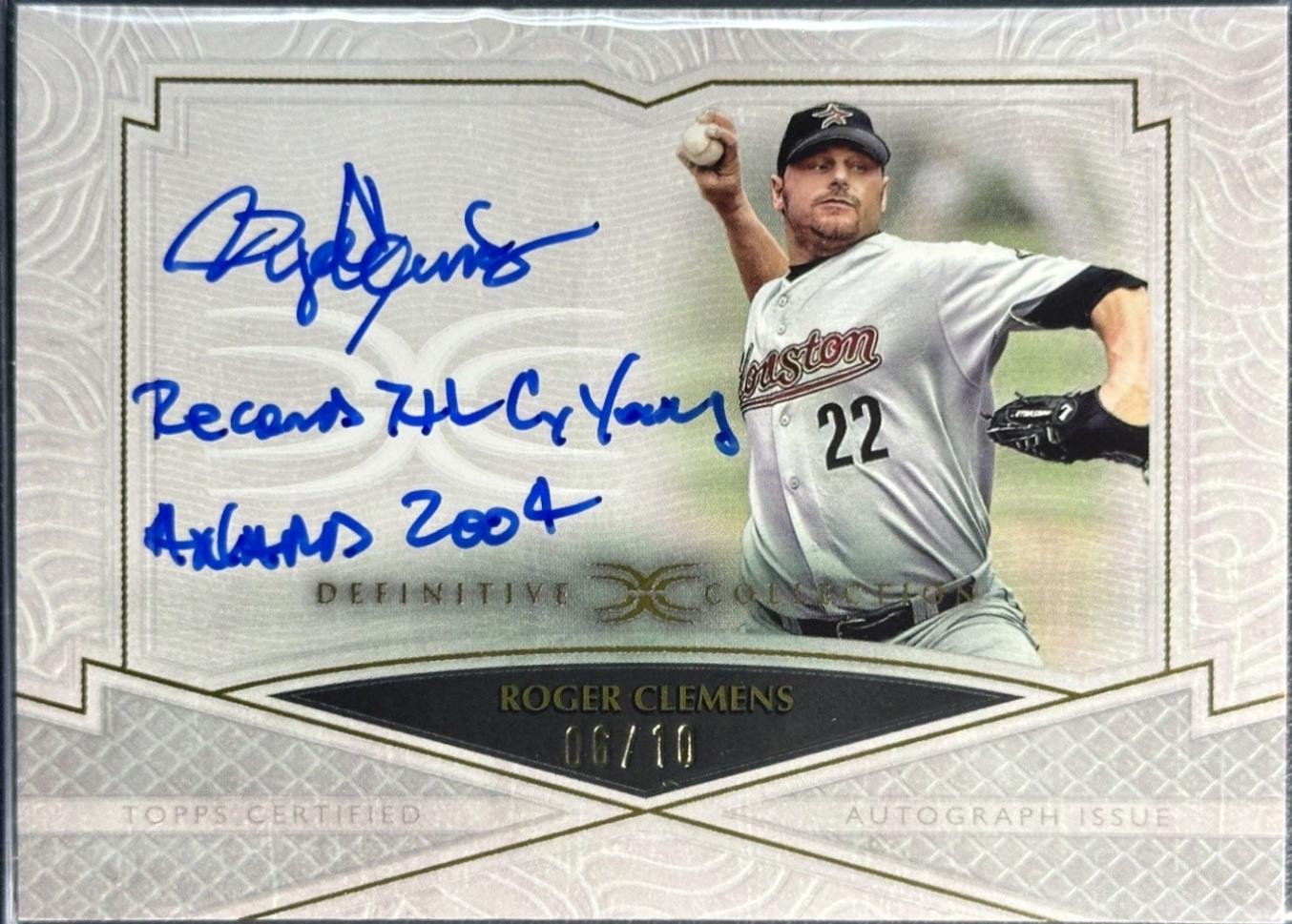 Roger Clemens #DMA-RC