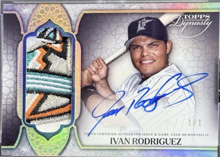 Ivan Rodriguez [Gold] #DAP-IR2