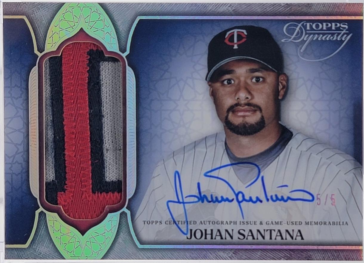 Johan Santana [Silver] #DAP-JSA3