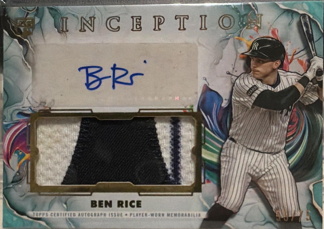 Ben Rice [Inception] #IAPC-BR