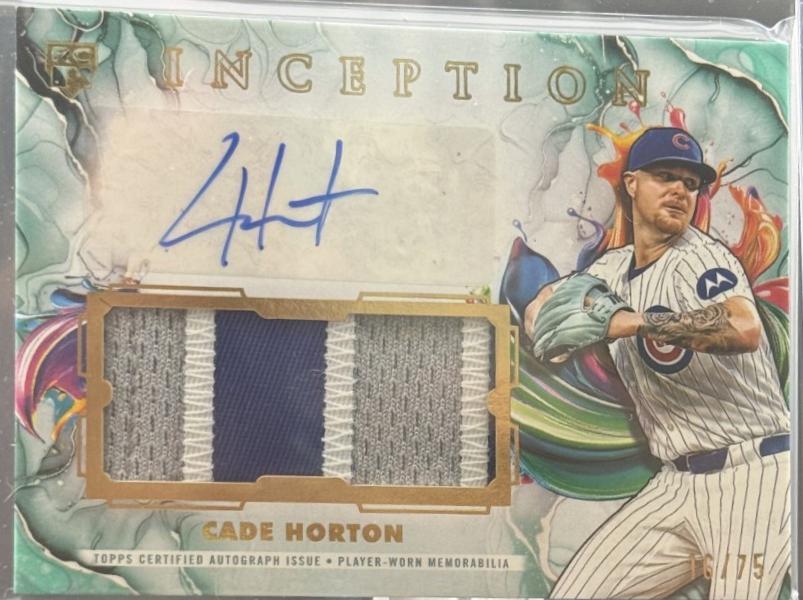 Cade Horton [Aqua] #IAPC-CH