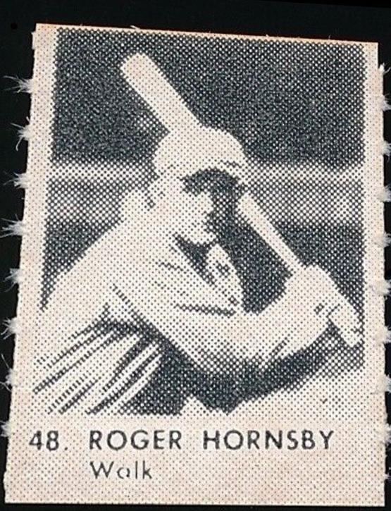 Roger Hornsby [Rogers Purple Back] #48