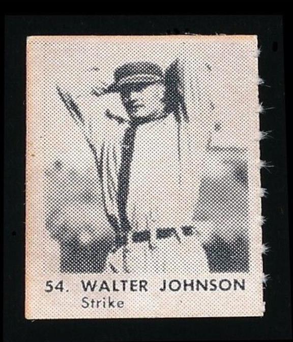 Walter Johnson [Purple Back] #54