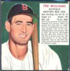 Ted Williams [Hand Cut Without Tab]