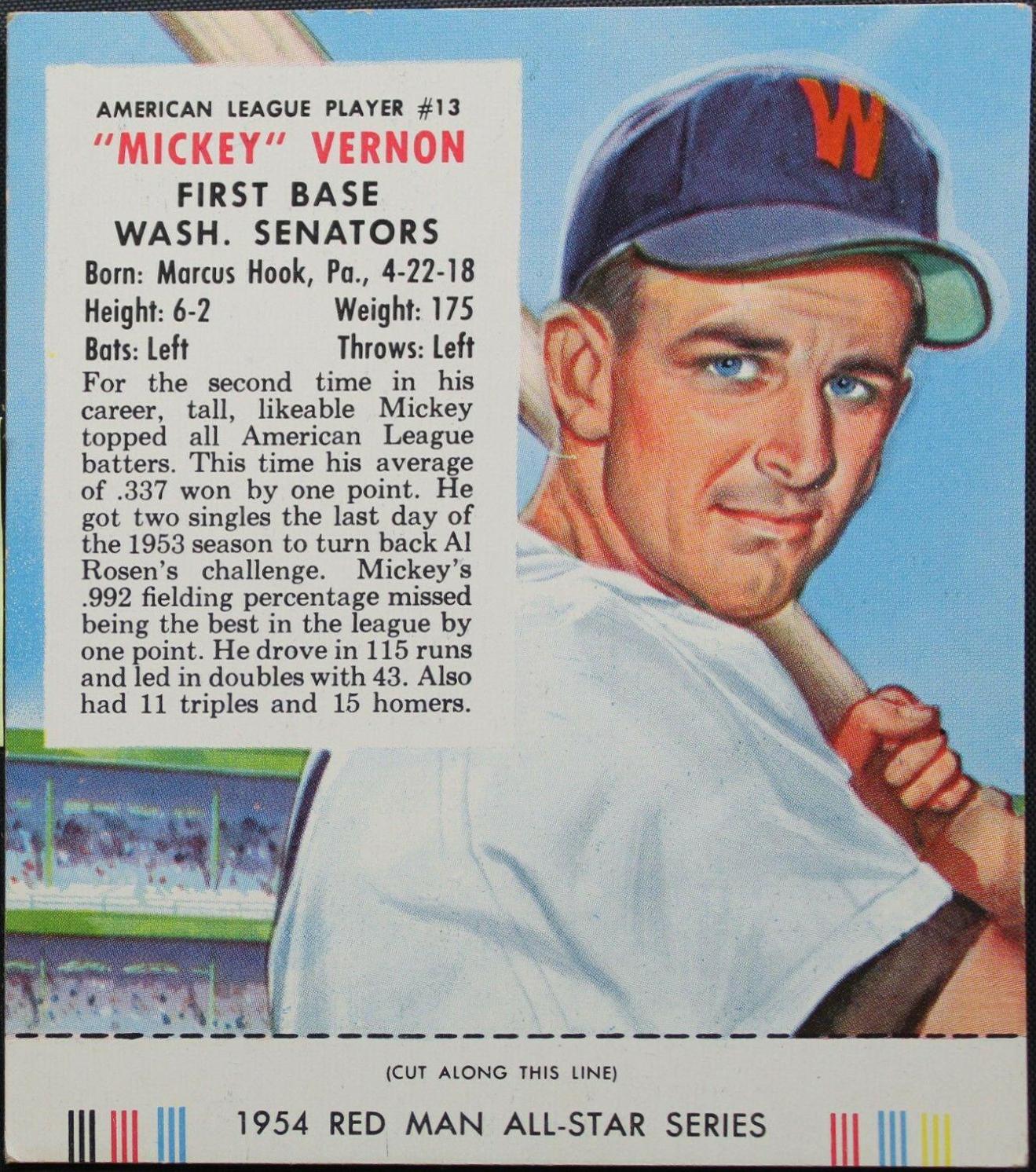 Mickey Vernon #13