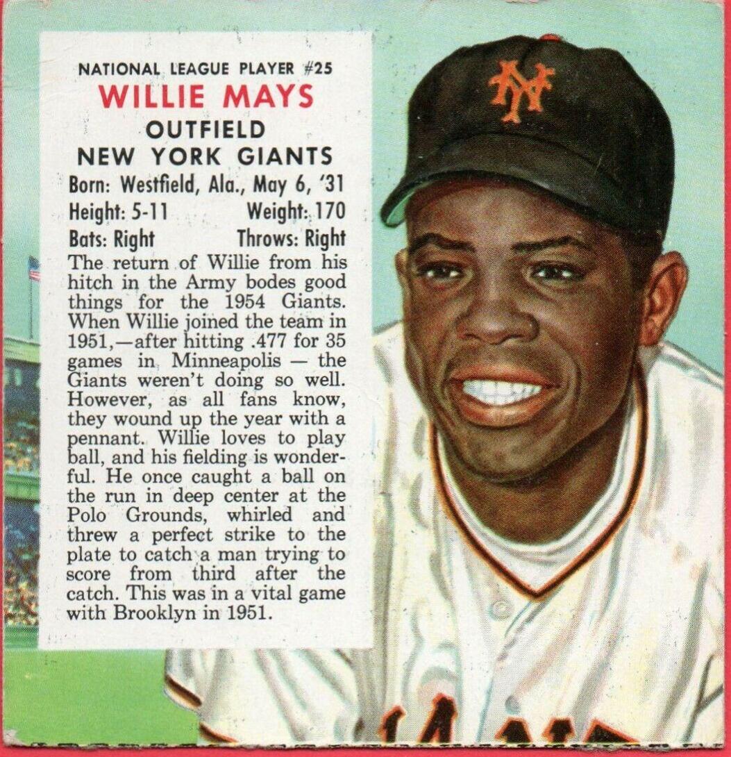 Willie Mays #25