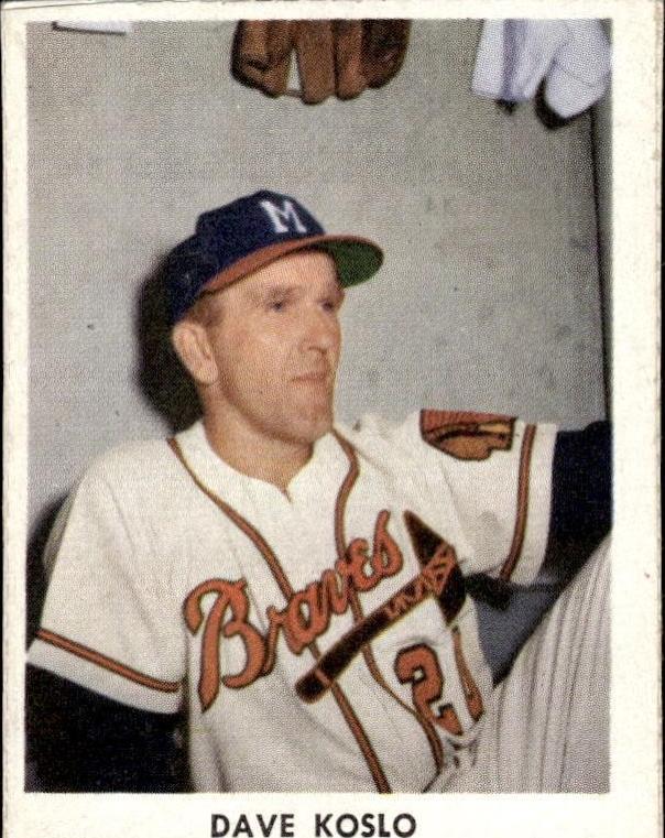 Dave Koslo [Milwaukee Braves]