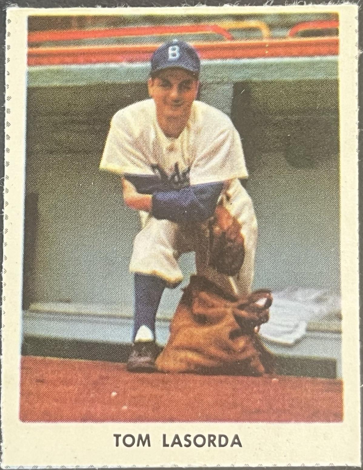 Tommy Lasorda [Brooklyn Dodgers Cover Hand Cut]