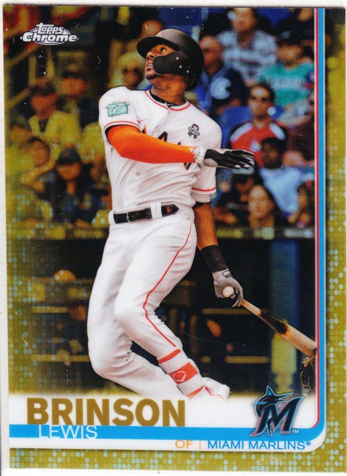Lewis Brinson [Gold Refractor] #122