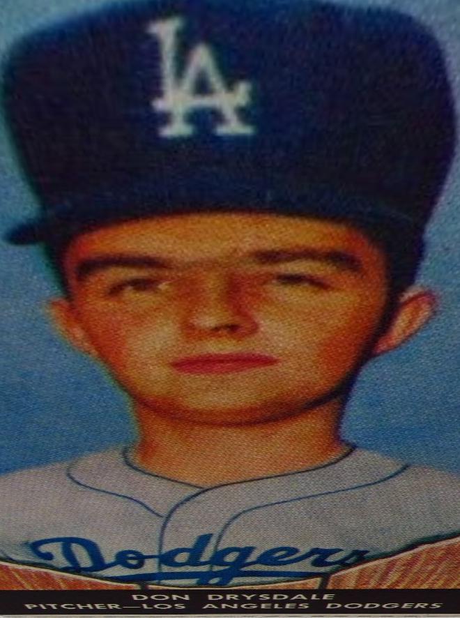 Don Drysdale [No Tab] #55