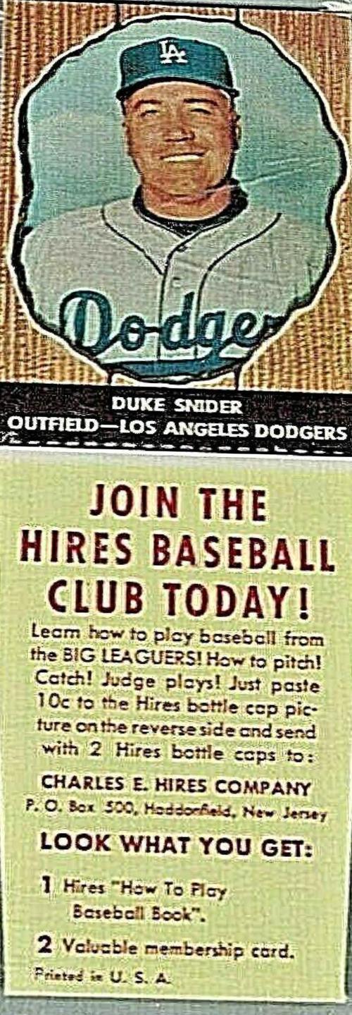 Duke Snider [With Tab] #61