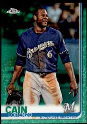 Lorenzo Cain [Green Refractor] #29