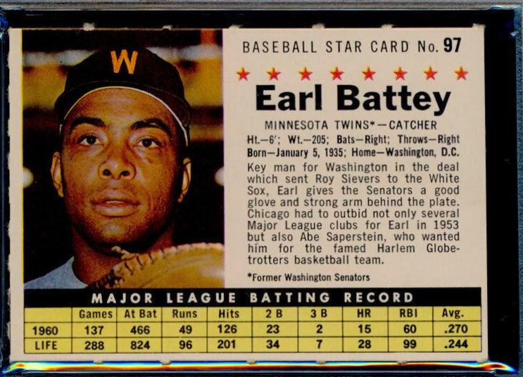 Earl Battey [Perforated] #97
