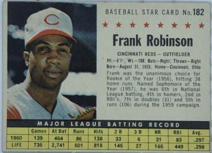 Frank Robinson [Perforated] #182