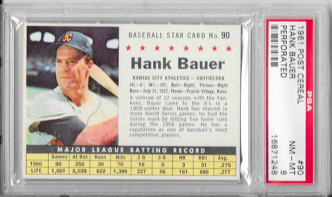 Hank Bauer [Perforated] #90