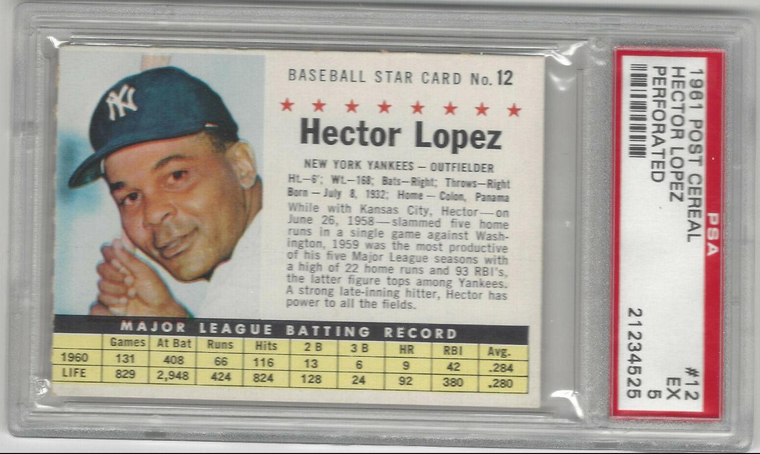 Hector Lopez [Perforated] #12