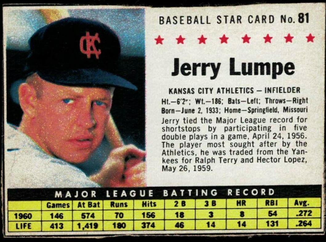 Jerry Lumpe [Hand Cut] #81