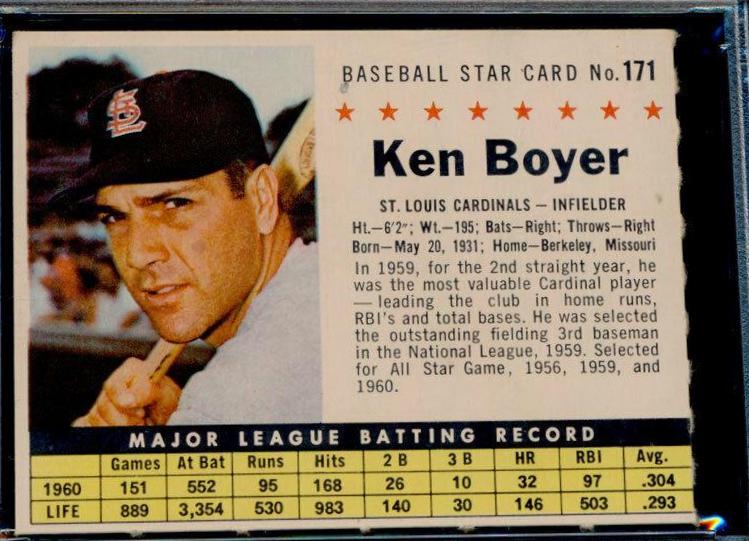 Ken Boyer [Perforated] #171