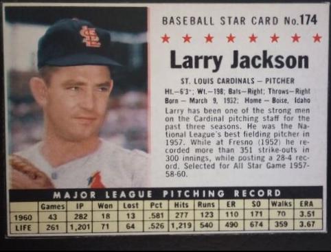 Larry Jackson [Hand Cut] #174