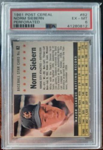 Norm Siebern [Perforated] #82
