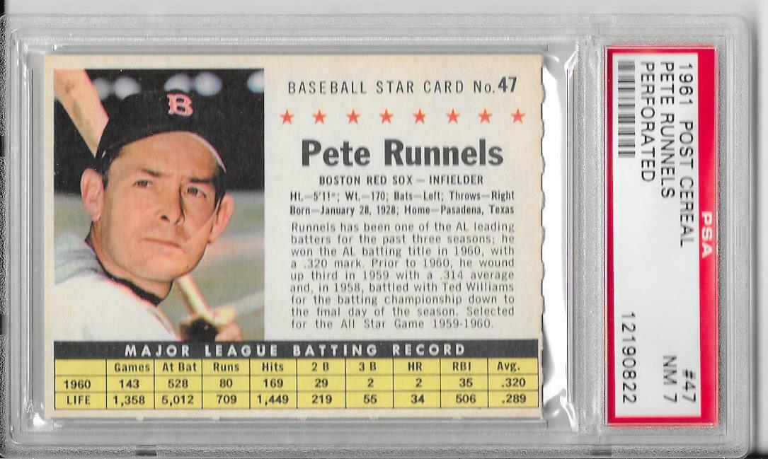 Pete Runnels [Perforated] #47