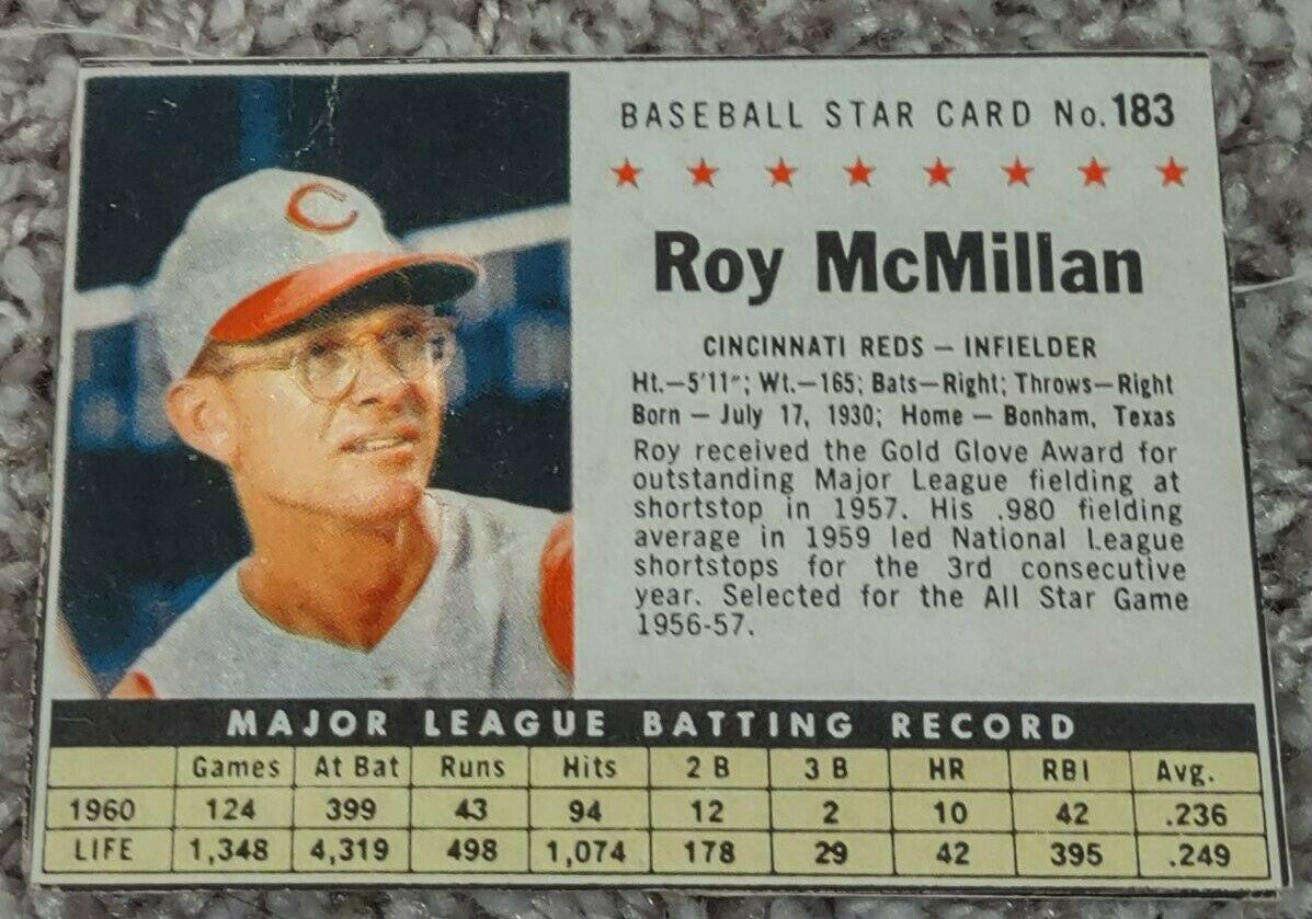 Roy McMillan [Hand Cut] #183
