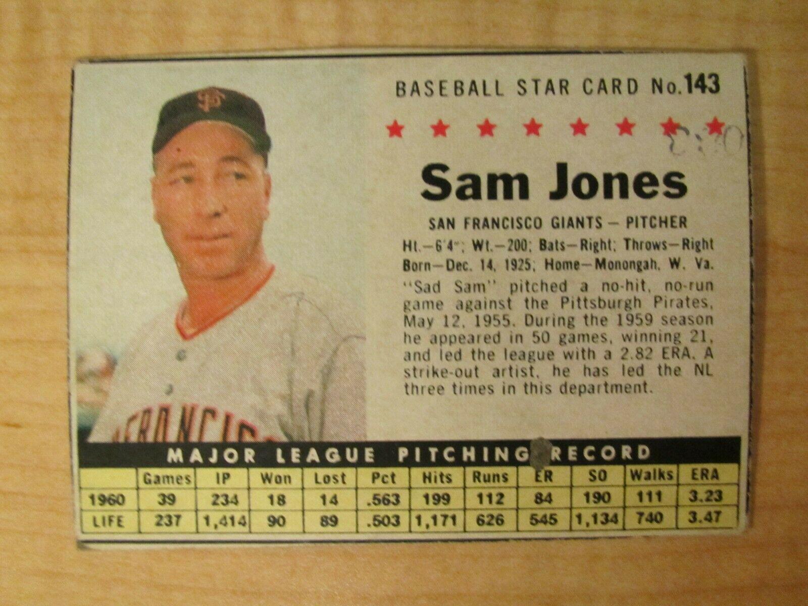 Sam Jones [Hand Cut] #143
