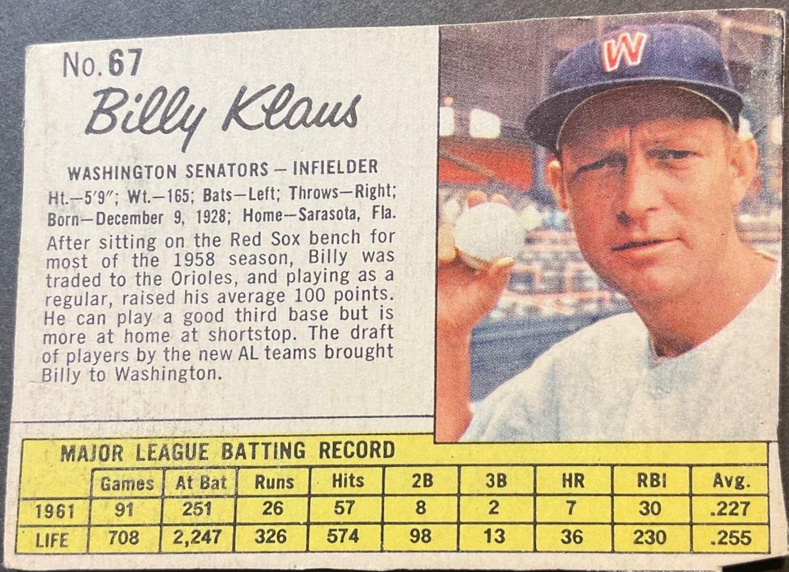 Billy Klaus [Hand Cut] #67