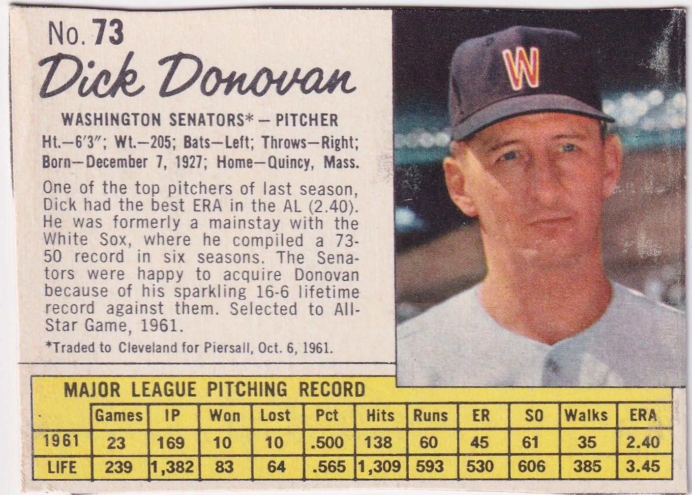 Dick Donovan [Hand Cut] #73