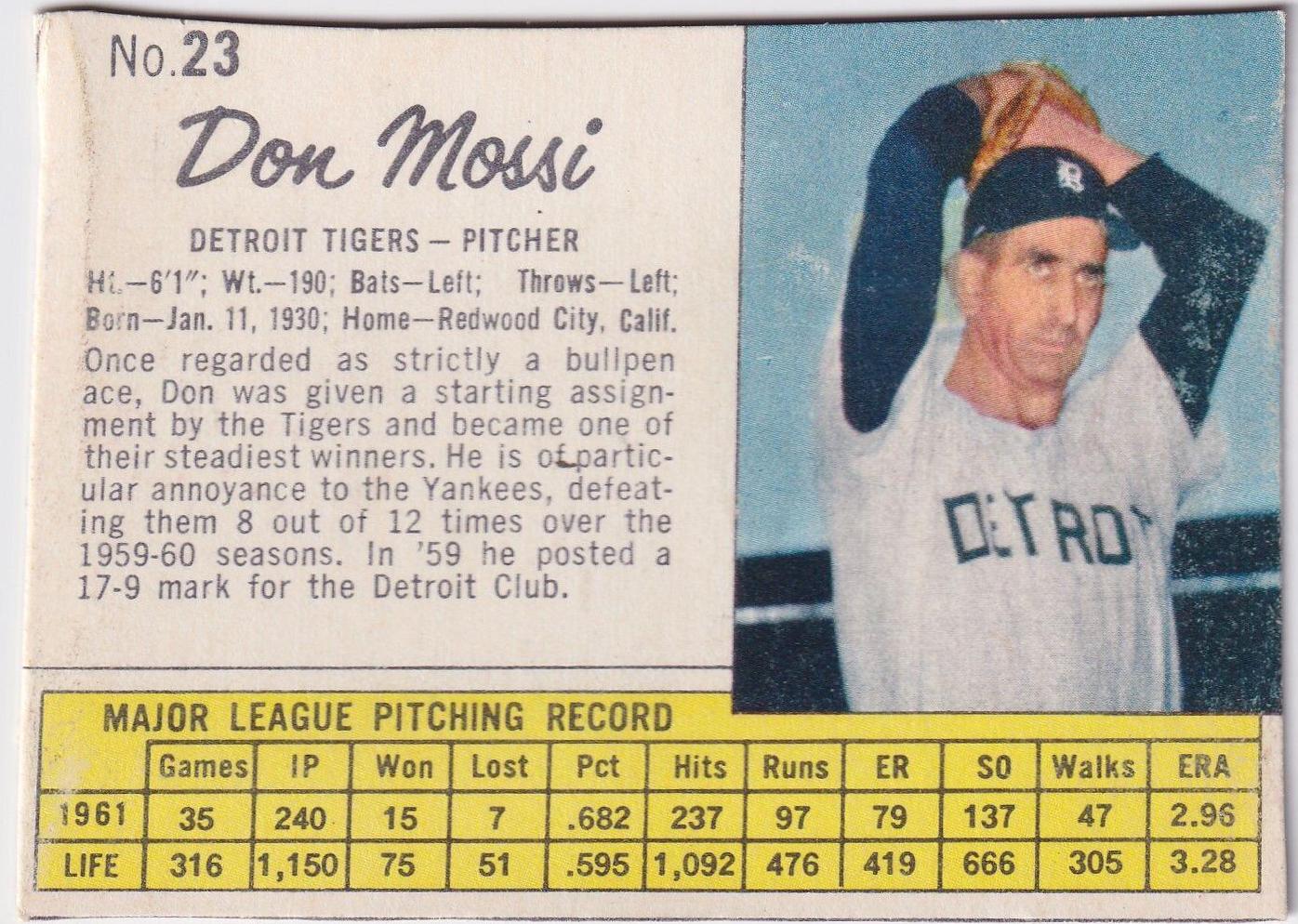 Don Mossi [Hand Cut] #23