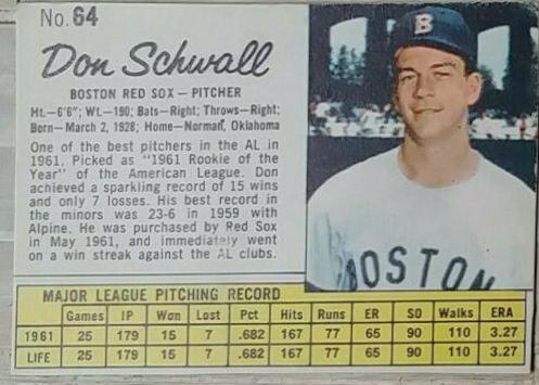 Don Schwall [Hand Cut] #64