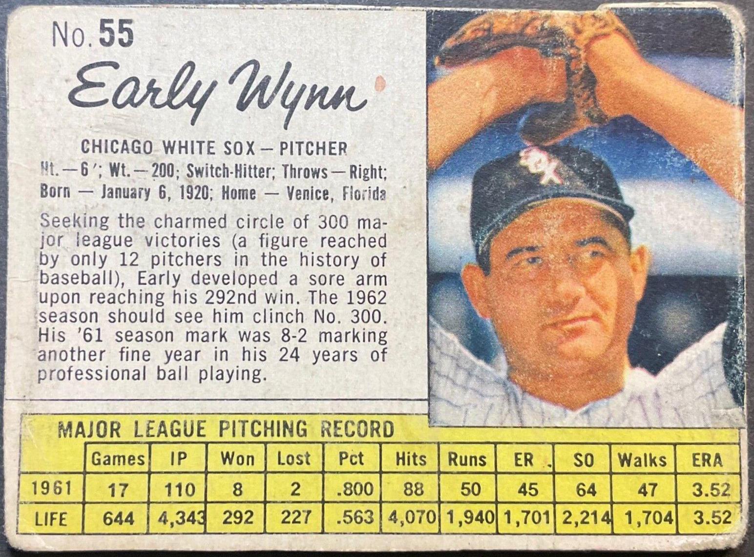 Early Wynn [Hand Cut] #55