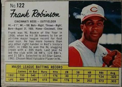 Frank Robinson [Hand Cut] #122