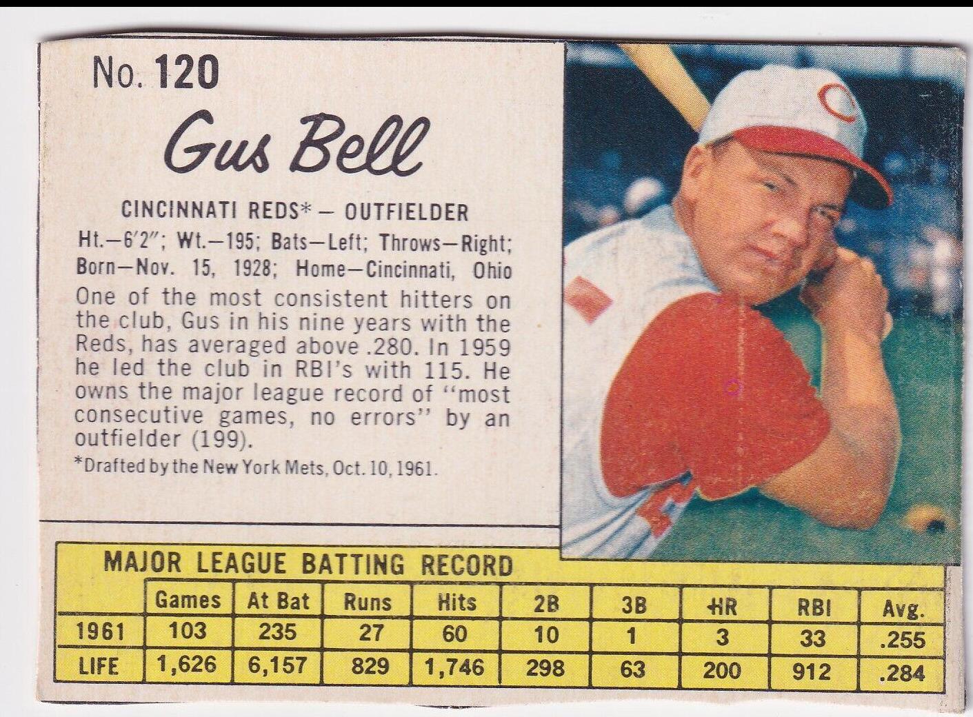 Gus Bell [Hand Cut] #120