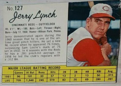 Jerry Lynch [Hand Cut] #127