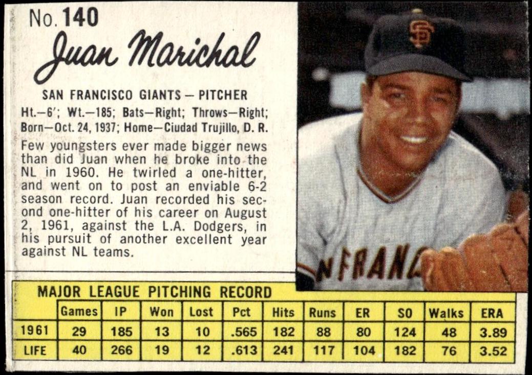 Juan Marichal [Hand Cut] #140