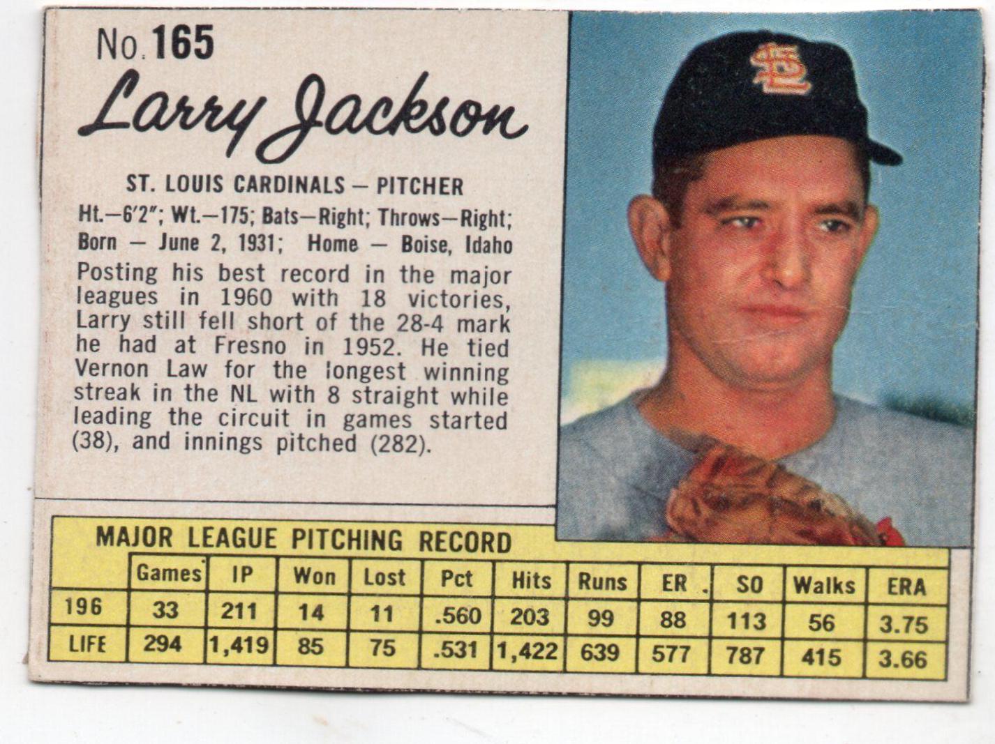 Larry Jackson [Hand Cut] #165