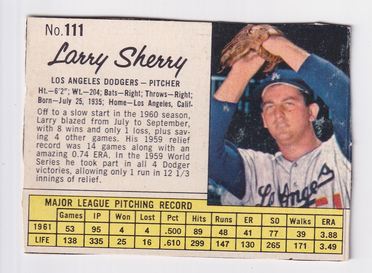 Larry Sherry [Hand Cut] #111