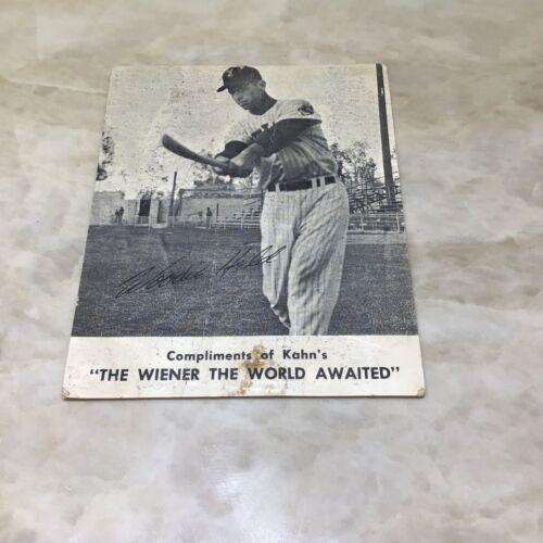 Woodie Held [Cleveland Indians Back]